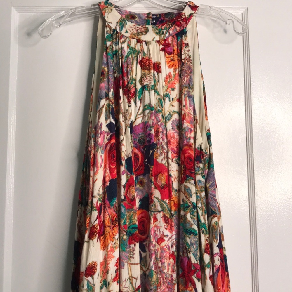 Floral swing dress